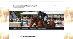 Desktop Screenshot of georgenburg.com